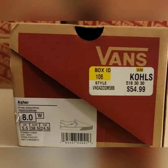 Womens vans size 8 - Picture 3 of 5